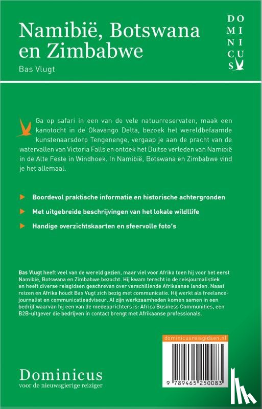 Vlugt, Bas - Namibië, Botswana en Zimbabwe
