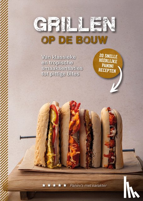 Kapaan, Storm, Ham, Mila van, Kroon, Anke de, Gorp, Femke van - Grillen op de bouw