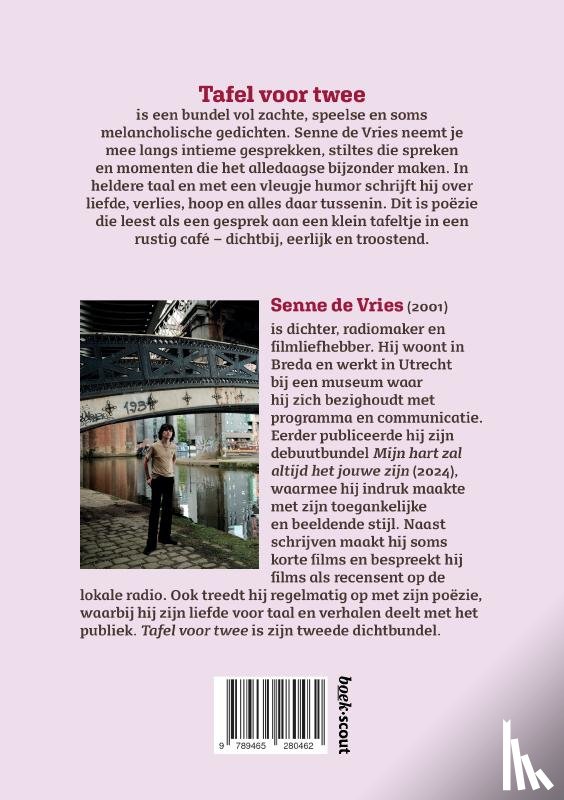de Vries, Senne - Tafel voor twee