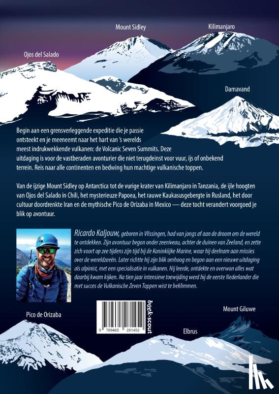 Kaljouw, Ricardo - Een miljoen stappen op lava