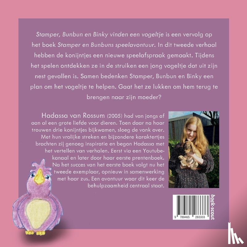 van Rossum-Huurnink, Hadassa - Stamper, Bunbun en Binky vinden een vogeltje