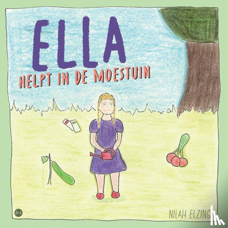 Elzinga, Nilah - Ella helpt in de moestuin