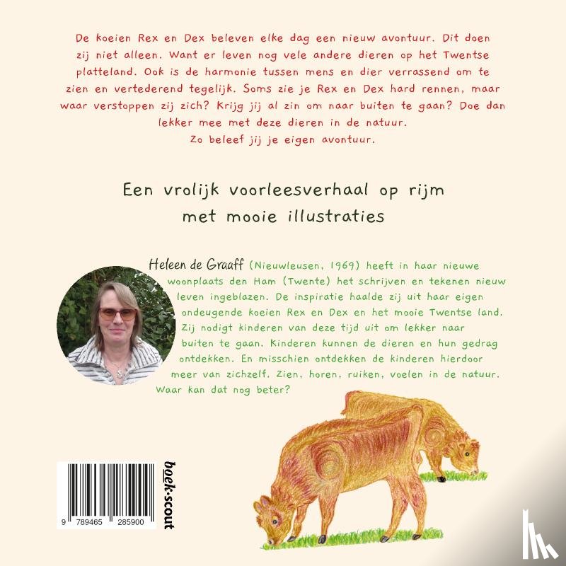 de Graaff, Heleen - De koeien Rex en Dex op het Twentse platteland