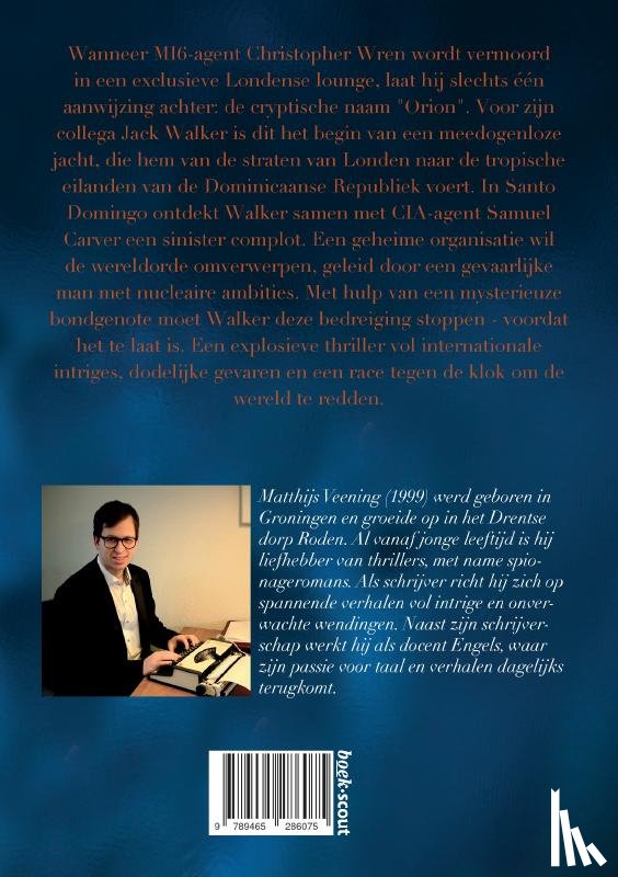 Veening, Matthijs - Jack Walker en de schaduw van Orion
