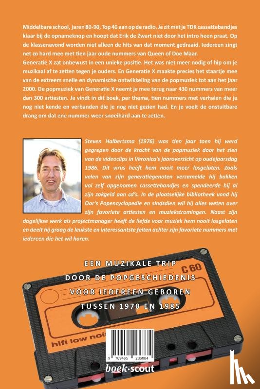 Halbertsma, Steven - De popmuziek van Generatie X