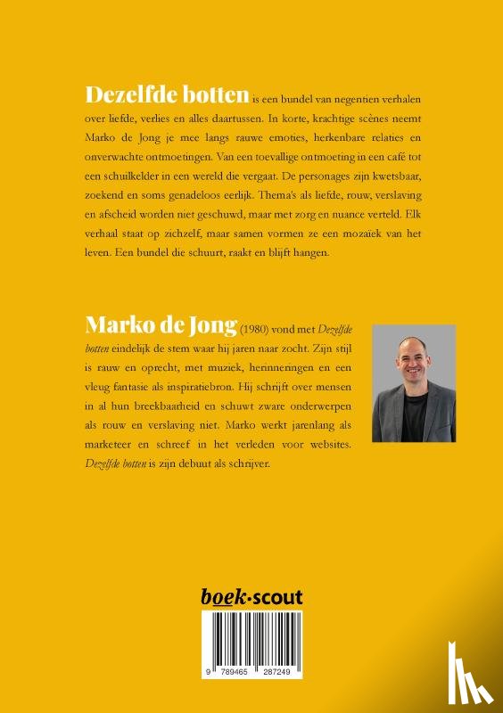 de Jong, Marko - Dezelfde botten