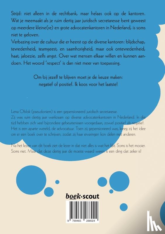 Oblok, Lena - Advocaten zijn ook mensen!