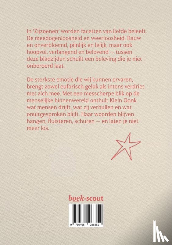 Klein Oonk, Muk - Zijzoenen