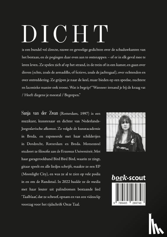 van der Zwan, Sanja - Dicht