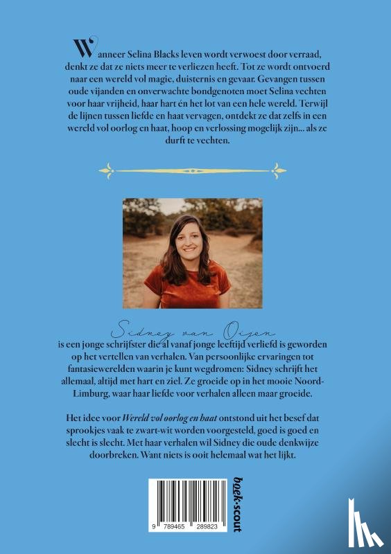 van Oijen, Sidney - Wereld vol oorlog en haat