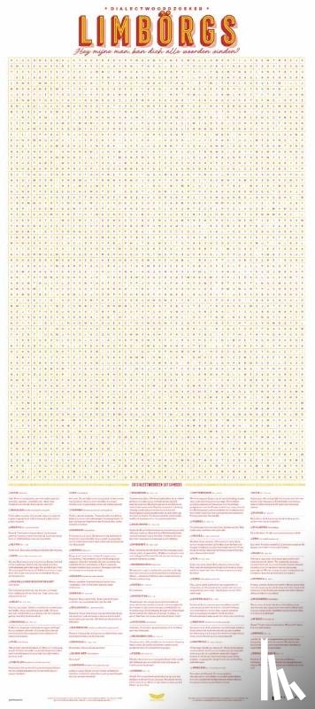 Coppens, Dieter, Suykens, Tom - Dialectposter: LIMBURGS