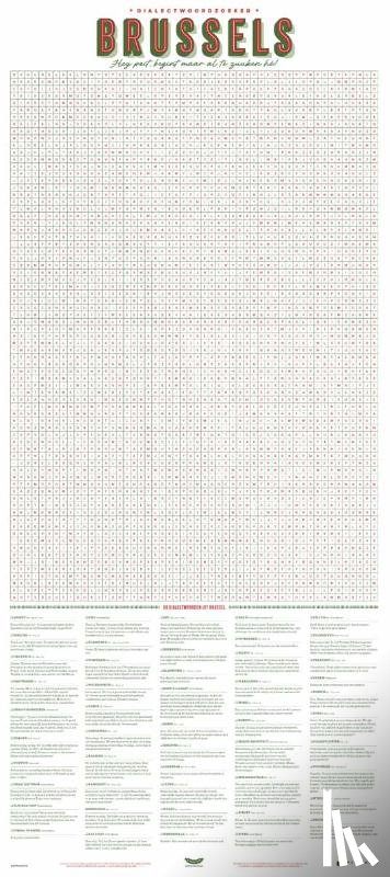 Coppens, Dieter, Suykens, Tom - Dialectposter: BRUSSELS