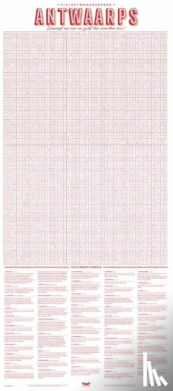 Coppens, Dieter, Suykens, Tom - Dialectposter: ANTWERPS