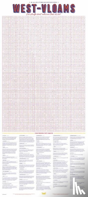 Coppens, Dieter, Suykens, Tom - Dialectposter: WEST-VLAAMS
