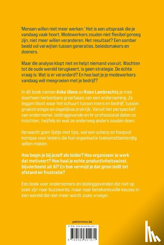 Ulens, Anke, Lambrechts, Koen - De meeste mensen willen werken