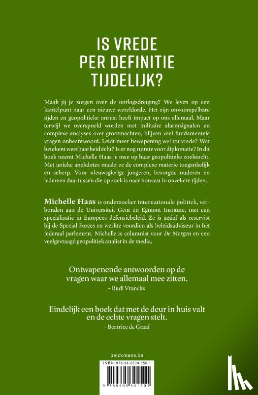 Haas, Michelle - Komt er oorlog? En 33 andere vragen over defensie