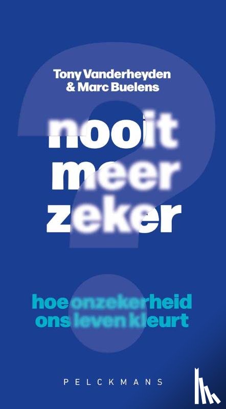Buelens, Marc, Vanderheyden, Tony - Nooit meer zeker?