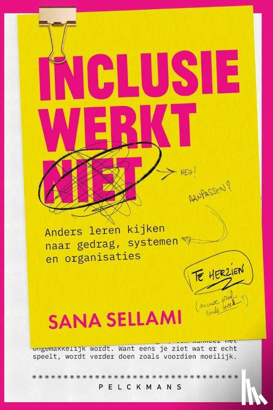 Sellami, Sana - Inclusie werkt (niet)