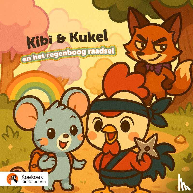Kinderboek, Koekoek - Kibi & Kukel en het regenboograadsel