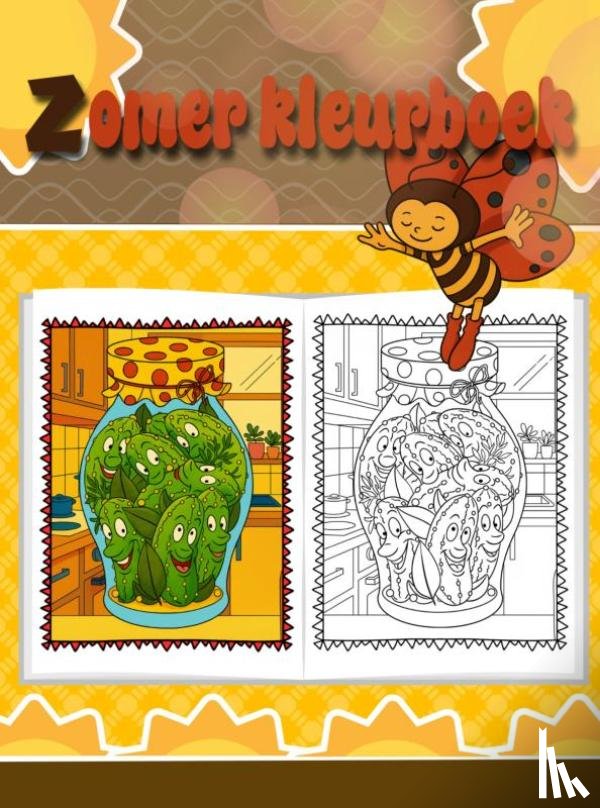 Stevens, Mieke - Leuk zomerkleurboek voor kinderen