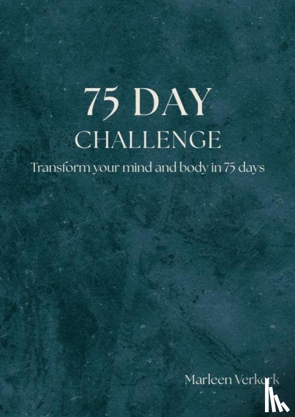 Verkerk, Marleen - 75 Day Challenge Planner