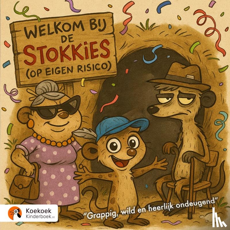 Kinderboek, Koekoek - Welkom bij De Stokkies - Betreden op eigen risico