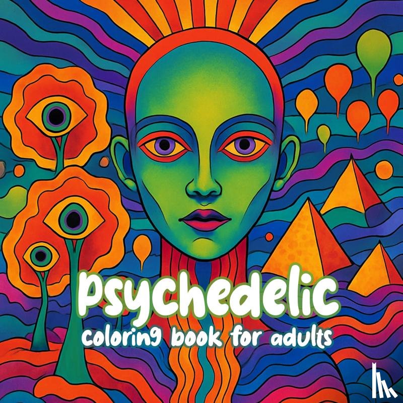 Kinderboek, Koekoek - Psychedelic coloring book for adults