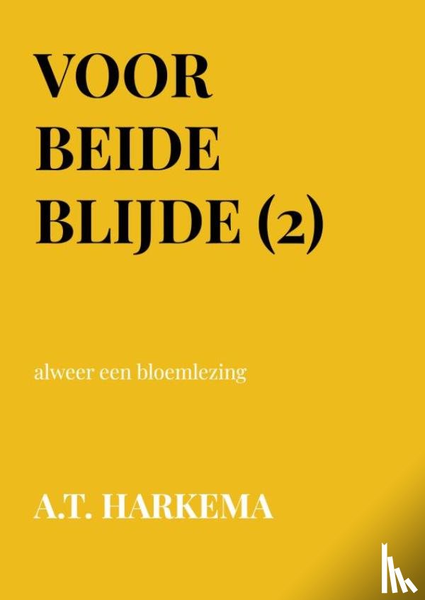 Harkema, A.T. - Voor beide blijde (2)
