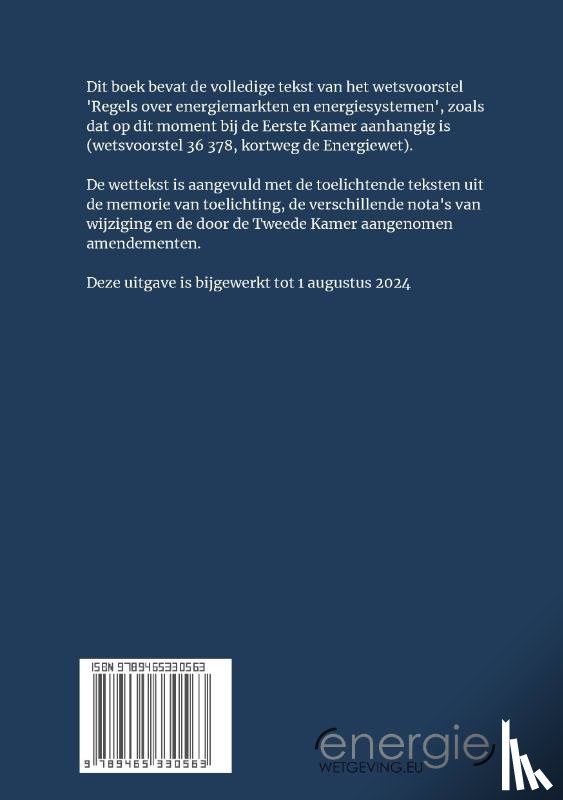 Meijer, A.Th. - Energiewet - editie 2024