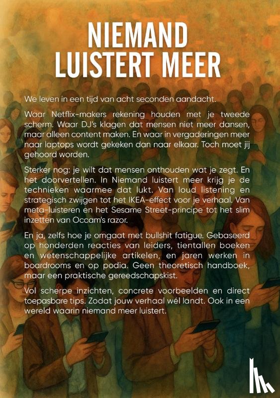 Scheele, Jan - Niemand luistert meer