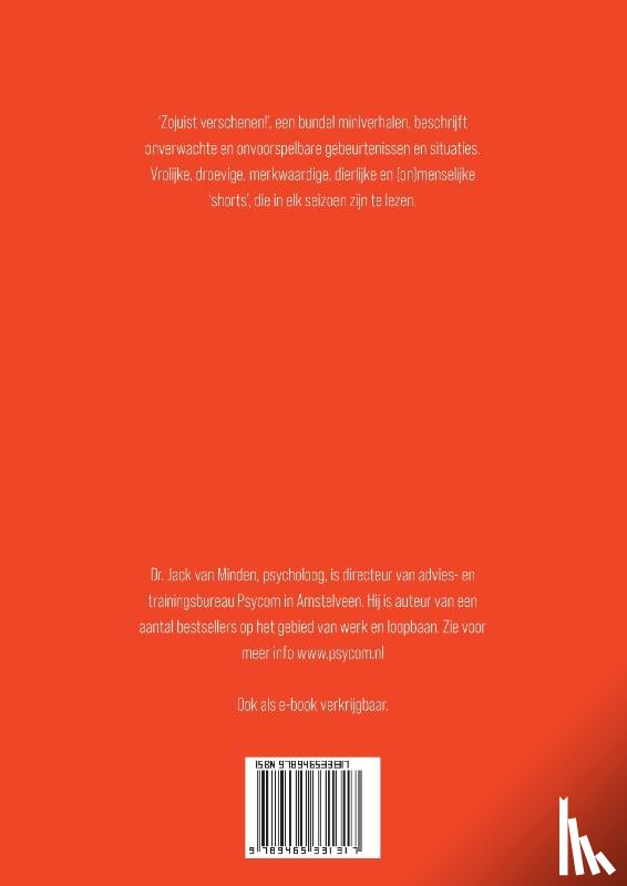 Van Minden, Jack - Zojuist verschenen!