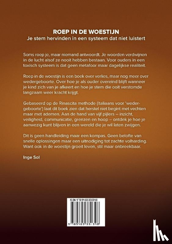 Sol, Inge - Roep in de woestijn