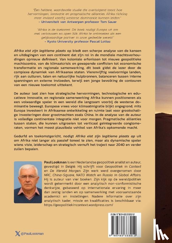 Lookman, Paul - Afrika eist zijn legitieme plaats op
