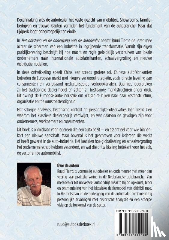 Tiems, Ruud - Het ontstaan en de ondergang van de autodealer
