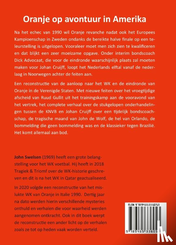 Swelsen, John - Oranje op avontuur in Amerika