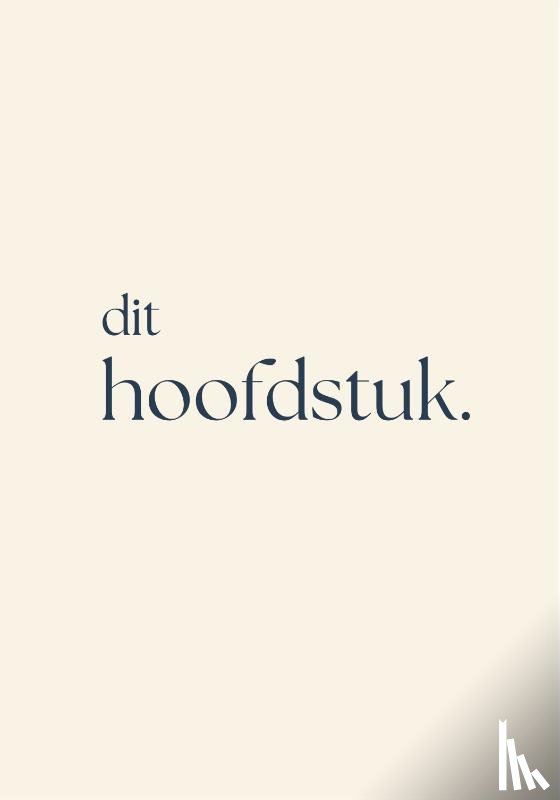 Our Era Studio - dit hoofdstuk.