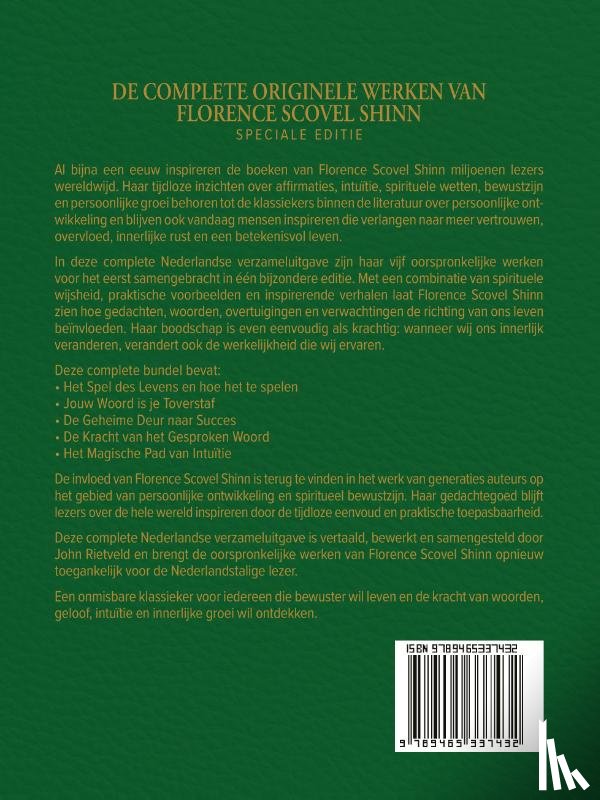 Scovel Shinn, Florence, Rietveld, John - De complete originele werken van Florence Scovel Shinn en John Rietveld