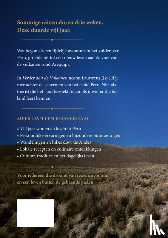 IJsveld, Lauwrens - Verder dan de vulkanen