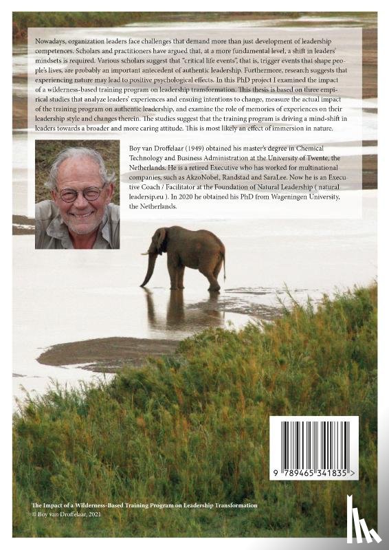 Droffelaar, Boy van - The impact of a wilderness-based training program on leadership transformation