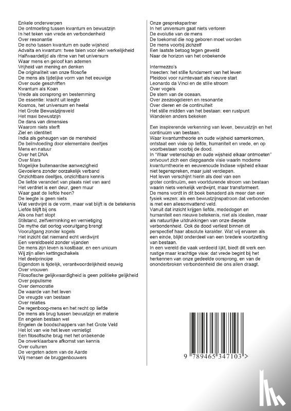 Angeli, F. - Waar wetenschap en oude wijsheid elkaar ontmoeten