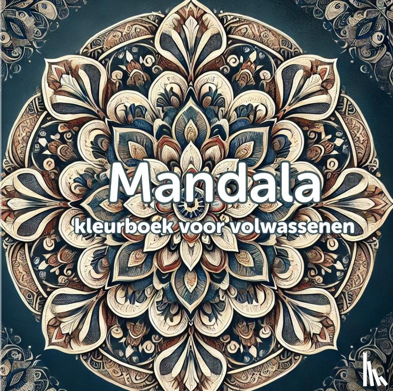 Kinderboek, Koekoek - Mandala kleurboek voor volwassenen (hardcover)