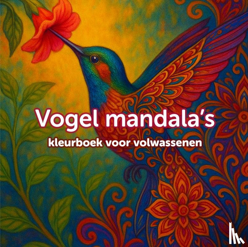 Kinderboek, Koekoek - Mandala vogel kleurboek voor volwassenen