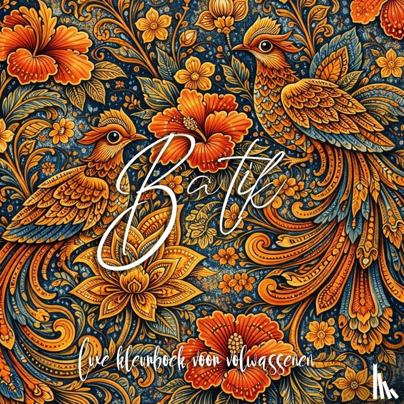 Kinderboek, Koekoek - Luxe batik kleurboek voor volwassenen