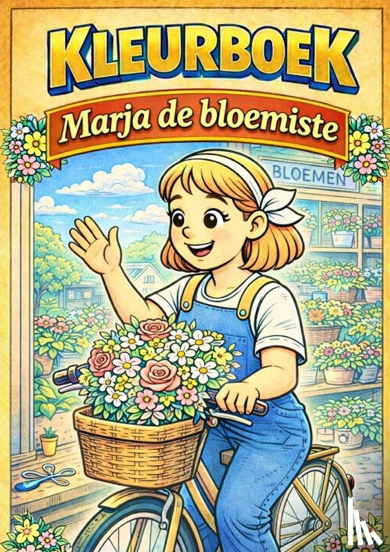 Mourits, H. - Kleurboek, Marja de bloemiste