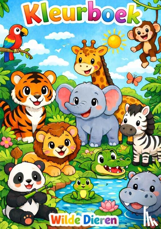 Mourits, H. - Kleurboek, Wilde dieren