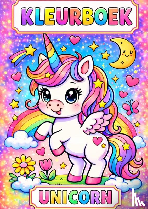 Mourits, H. - Kleurboek, Unicorn