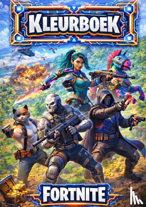 Mourits, H. - Kleurboek, Fortnite