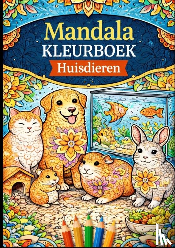 Mourits, H. - Mandala Kleuboek, huisdieren.