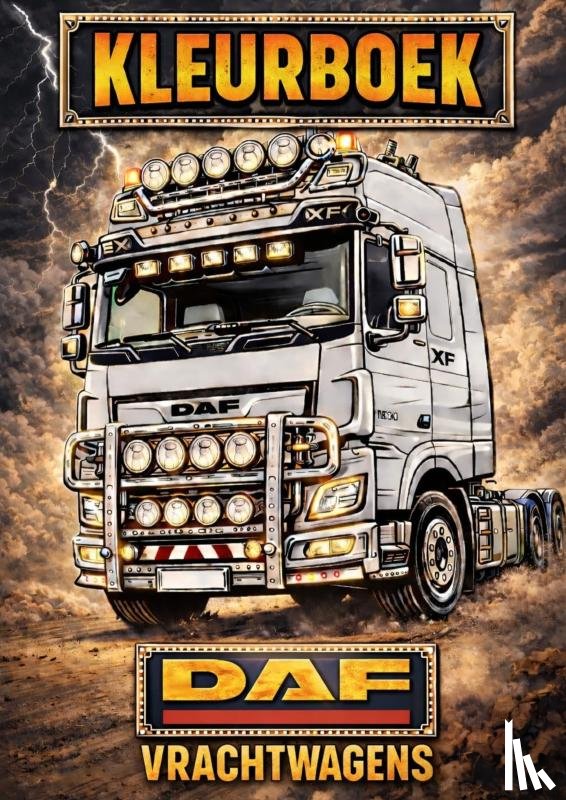 Mourits, H. - Kleurboek, DAF Vrachtwagens.