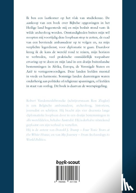 Ziegler, Ron - Van archeoloog tot Belgische topdiplomaat